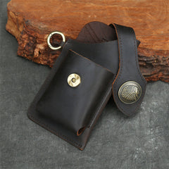 Icone™ BeltPouch: Multifunctioneel Leren Vintage Stijl Riem Buidel