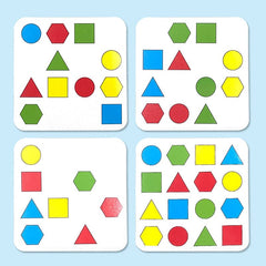 Kletshuts™ MatchingToy - Vorm Bijpassende Spel