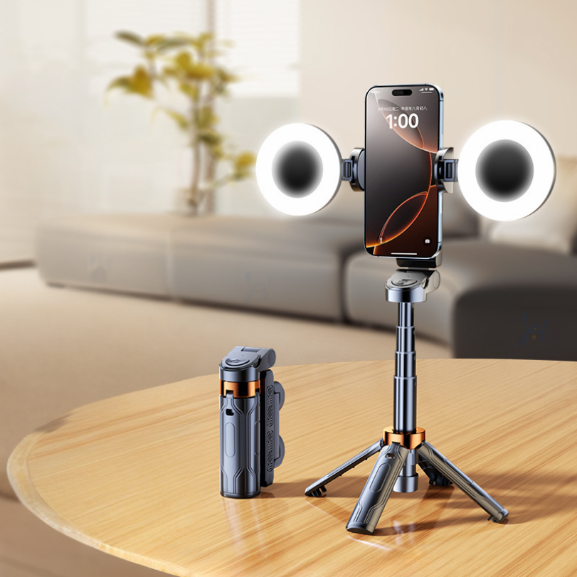 Holder360° CameraPod - Ultrastabiel Mini Camera Statief Met Vrij Lichten