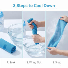 CoolingTowel™ 1+1 GRATIS - Directe Verfrissing Lichtgewicht Herbruikbare Koeltowel