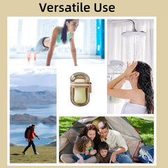 GlideHold® SoapHolder 1+1 GRATIS: Premium Draagbare Reiszeep Houder met Opvangbakje