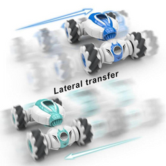 Kletshuts™ SpinningCar: 4WD Terrein-Bestendige Dubbele Controle Modus Stunt Draaiende Auto