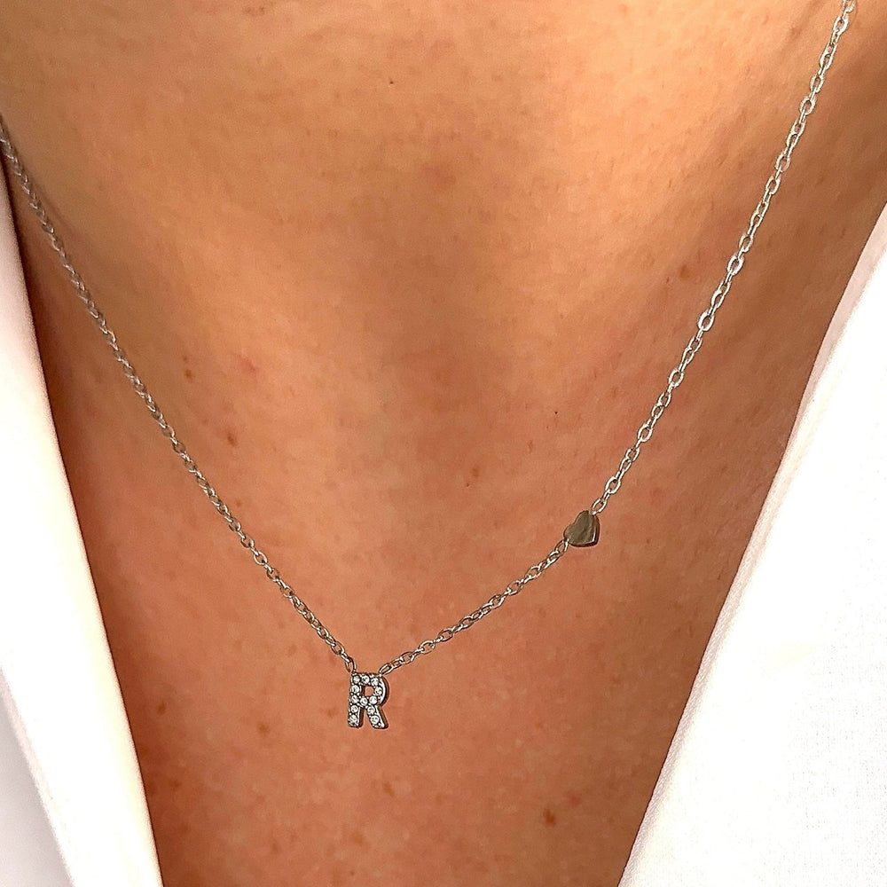 Jewelance™ InitialNecklace: Minimalistische Mode Initiaal Letter Hanger Ketting