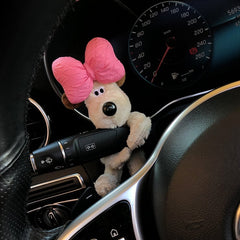 Kletshuts™ PuppyCar 1+1 GRATIS - Schattige Pluche Puppy Signaal Schakelaar Speelgoed Auto