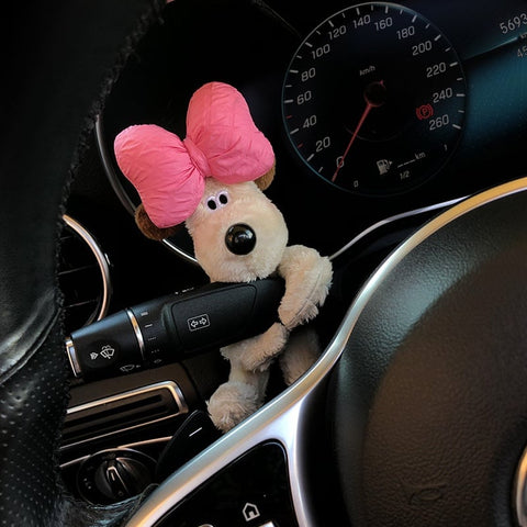 Kletshuts™ PuppyCar 1+1 GRATIS - Schattige Pluche Puppy Signaal Schakelaar Speelgoed Auto