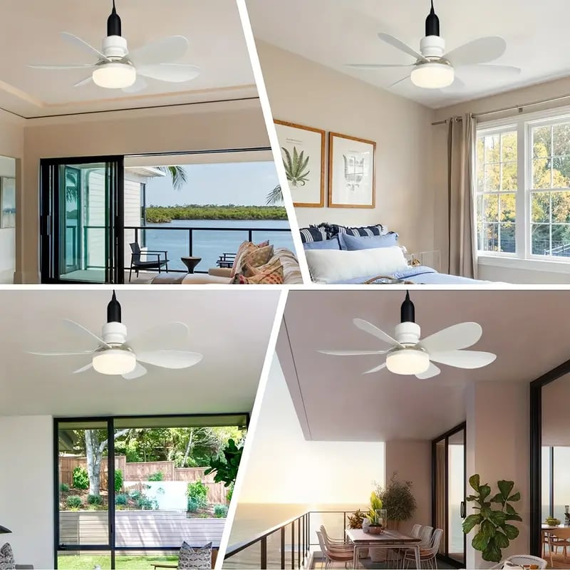 Ledsen™ IlluminatedFan: 2 In 1 Koelventilator En Helder Verlicht Licht