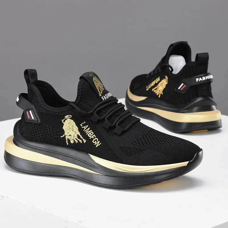 Happy™ ComfyStride: Moderne Lichtgewicht Ademende Comfort Schoenen voor Mannen