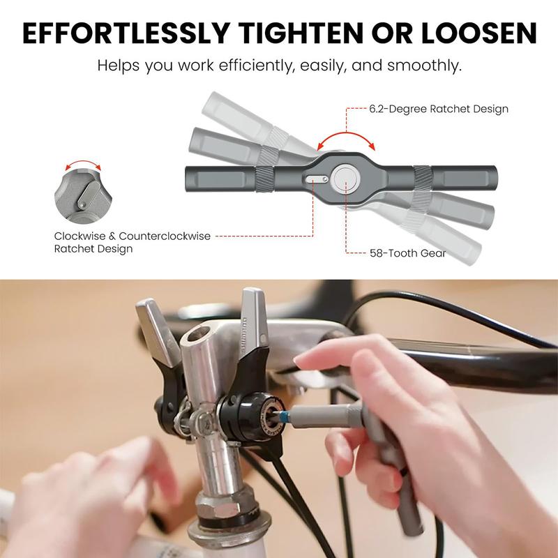 ToolMaster™ – Multi-Functionele Precisie Ratchet Tool Set