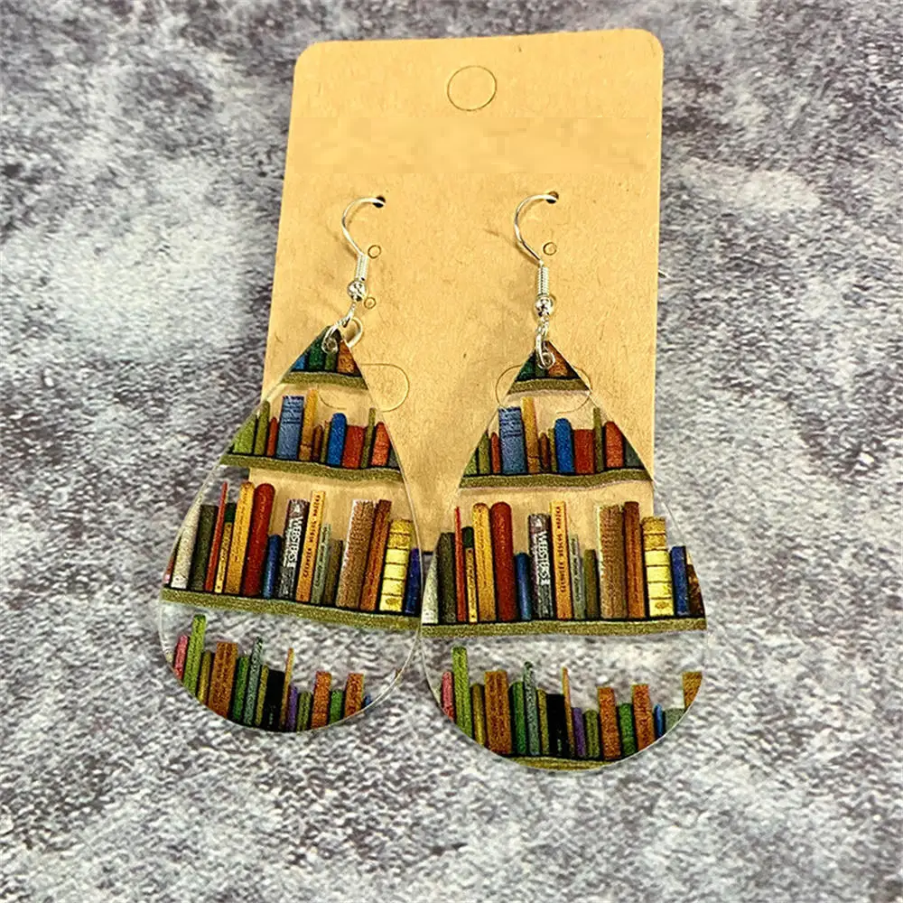 Jewelance™ BookEarrings 1+1 GRATIS: Stijlvolle Kleurrijke Retro Boek Oorbellen