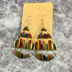 Jewelance™ BookEarrings 1+1 GRATIS: Stijlvolle Kleurrijke Retro Boek Oorbellen