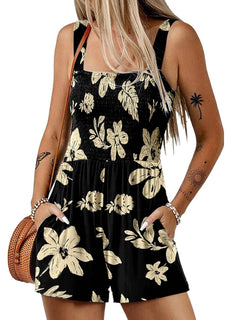 Icone™ SummerRomper: Dames Mouwloze Vierkante HalsZomerromper