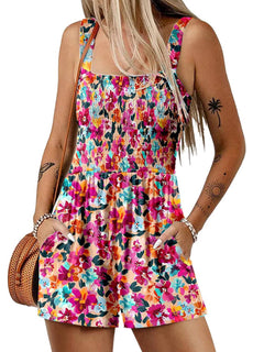 Icone™ SummerRomper: Dames Mouwloze Vierkante HalsZomerromper