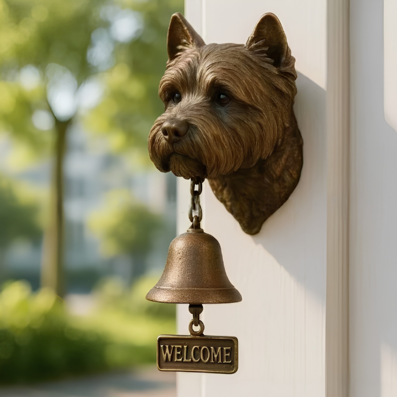 DogDoorbell – Charmante Rustieke En Vintage Stijl Decor Welkom Thuis Honddeurbel