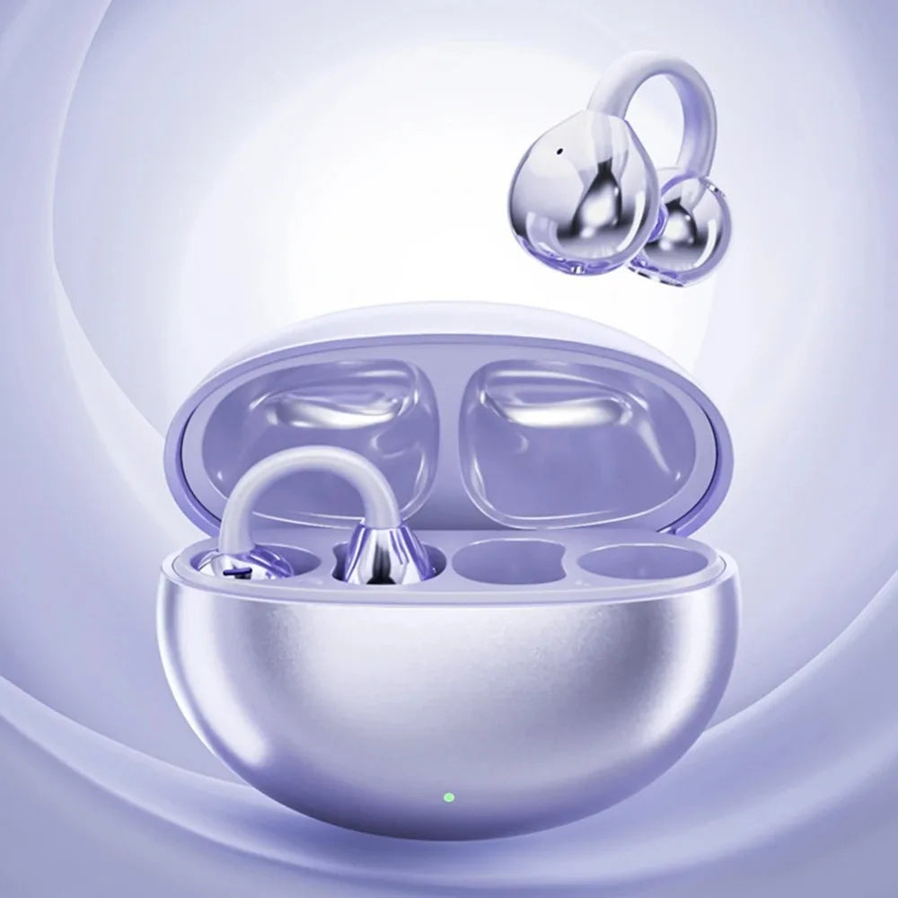 Clip-OnEarphone: Multifunctioneel Helder Geluid Comfortabel Clip-On Oortelefoon
