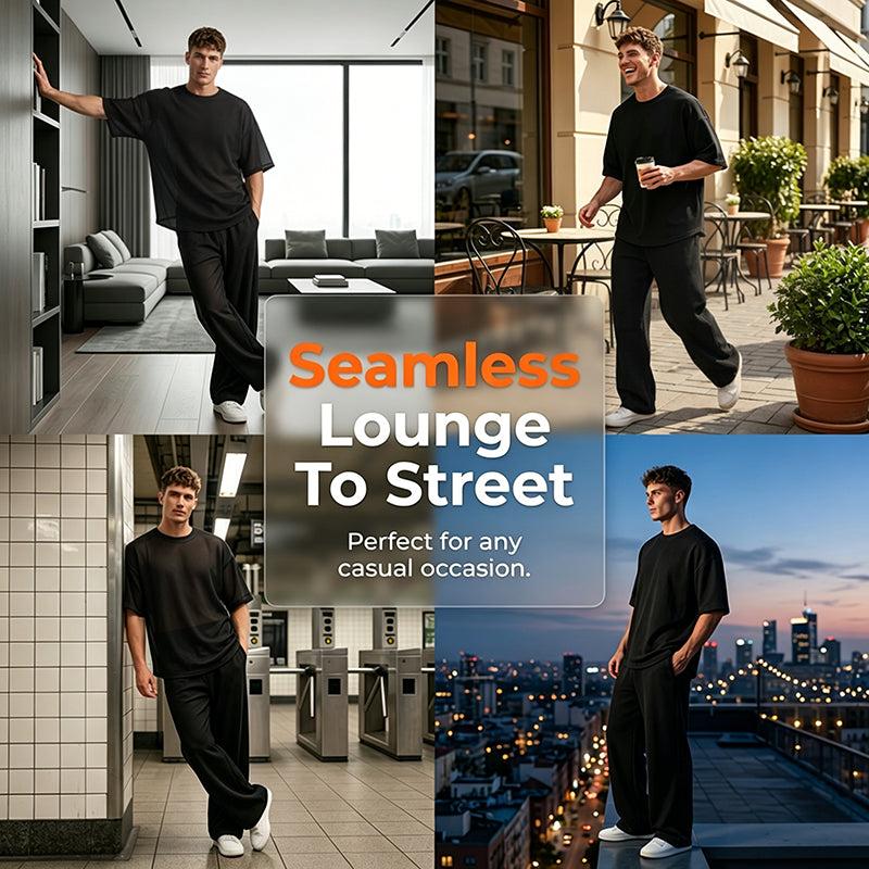 Icone™ RelaxedOutfit - Set voor dagelijkse bijpassende relaxte outfit voor heren