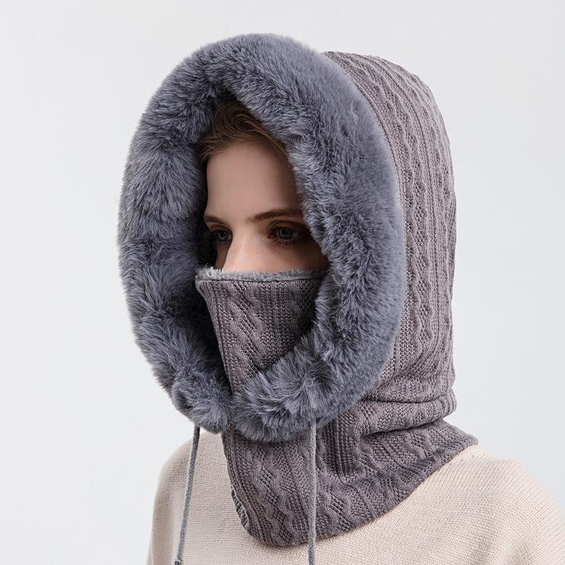 Icone™ Winter Bontmuts Sjaal Masker