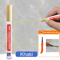 TileMarker 1+1 GRATIS - Anti-Schimmel Keramische Tegelvoeg Marker Met Voegen Haakmes