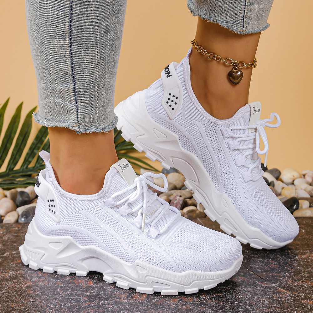 Happy™ BreathableSneakers: Dames Mesh Sport Ademend Sneakers