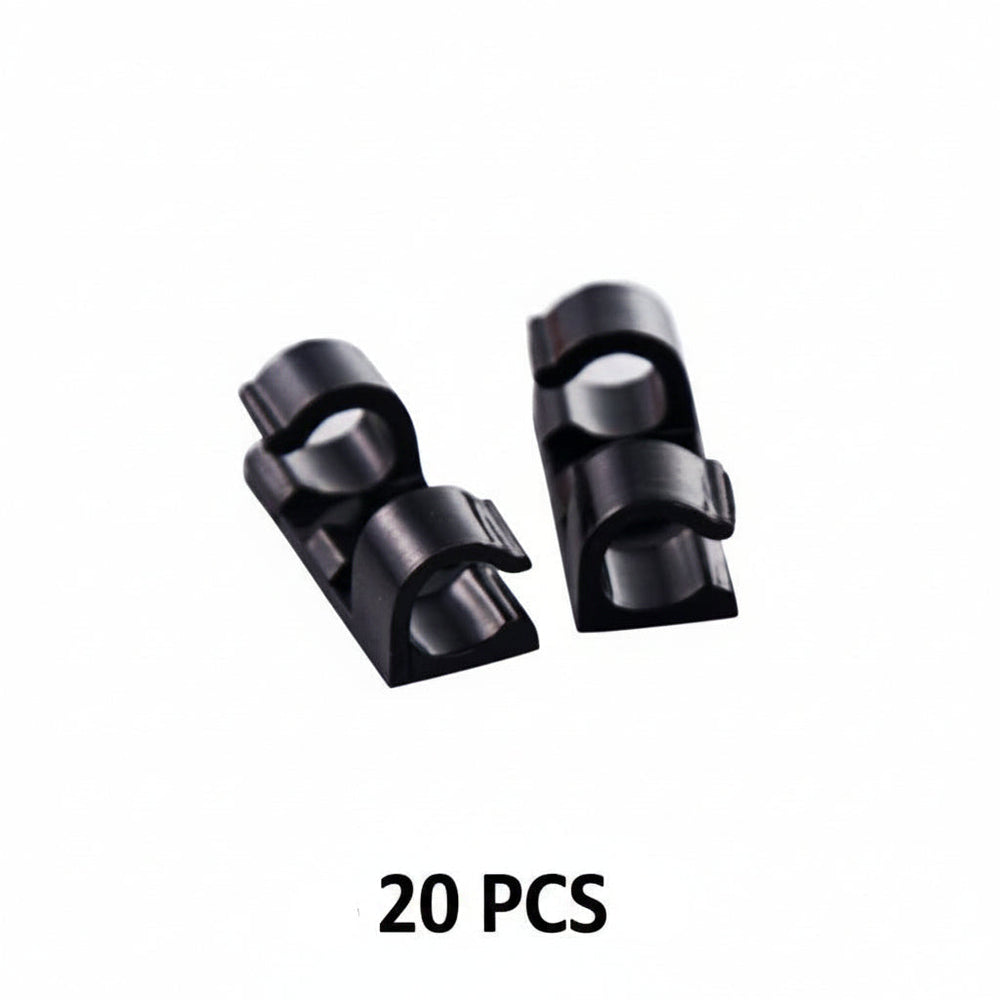 GlideHold® WireClamps 1+1 GRATIS: Zelfklevende Eenvoudige Kabelorganisatie Draadklemmen