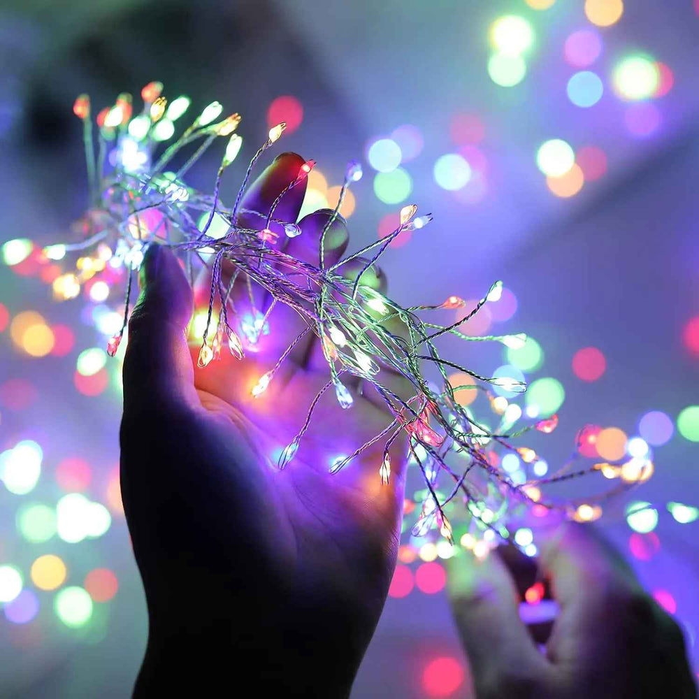 Ledsen™ FairyLights: Stralend Vuurwerk Draad LED Snoer Fee Lichten