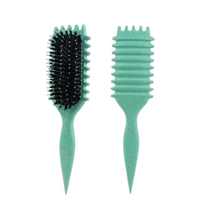 Rose® CurlBrush 1+1 GRATIS: Anti-Frizz Borstelharen Haarstyling Krulborstel