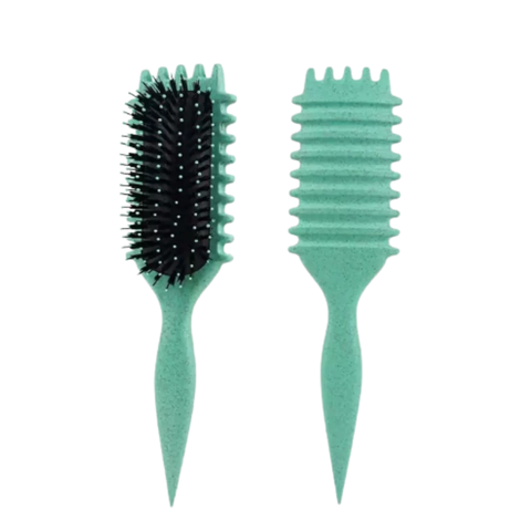 Rose® CurlBrush 1+1 GRATIS: Anti-Frizz Borstelharen Haarstyling Krulborstel