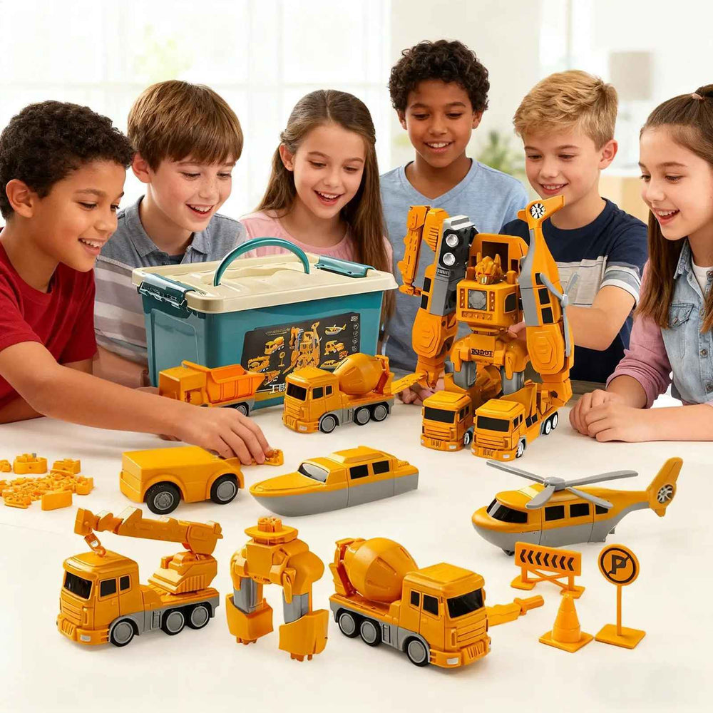 Kletshuts™ RobotBuilder – Magnetische Transformerende Robot Bouwer En Creatieve Leer Set