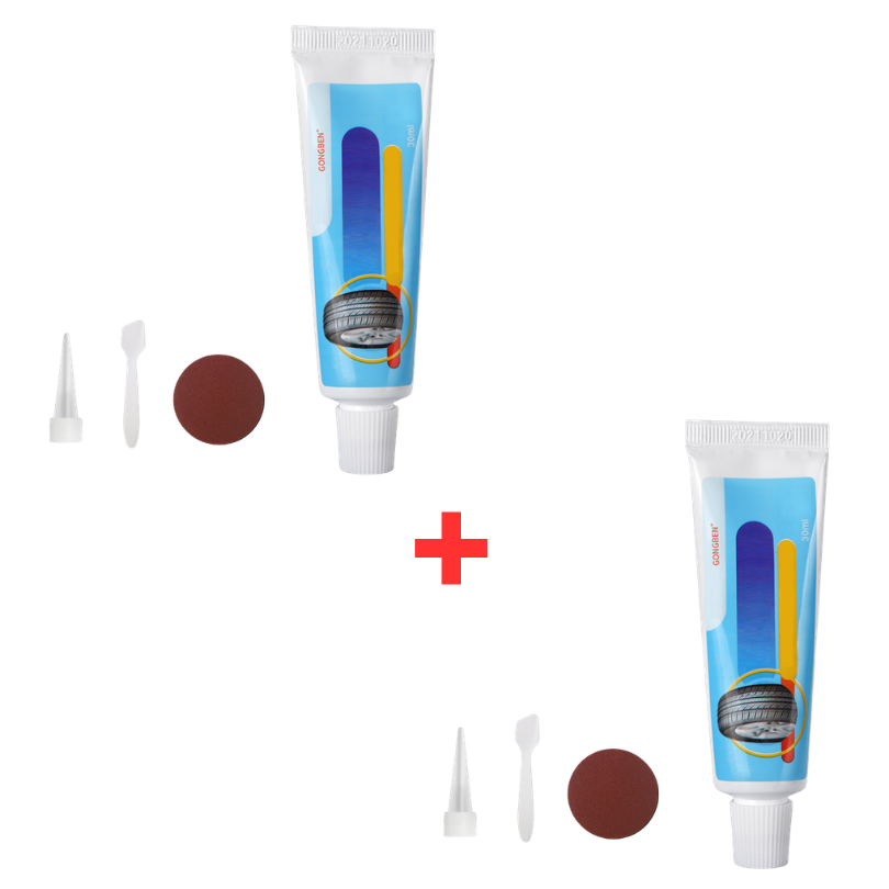 TireFix 1+1 GRATIS: Universele Multifunctionele Band Oppervlak Reparatie Lijm