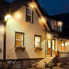 Ledsen™ FireworkLamp: Flexibele Zonne-Energie Vuurwerkstijl Lamp