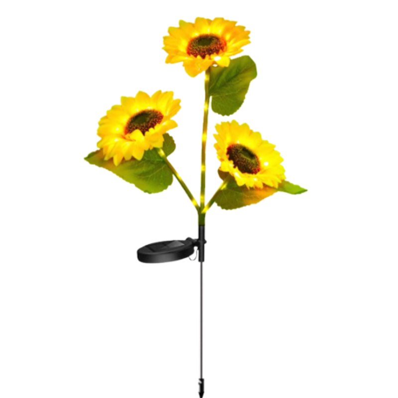 Ledsen™ SolarSunflower: Elegante Slimme Zonne Energie Zonnebloem