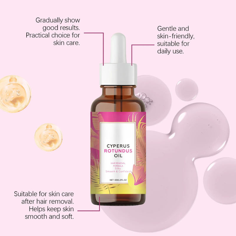HairInhibitor 1+1 GRATIS: Cyperus Rotundus Verwijdering En Groei Olie Haarremmer