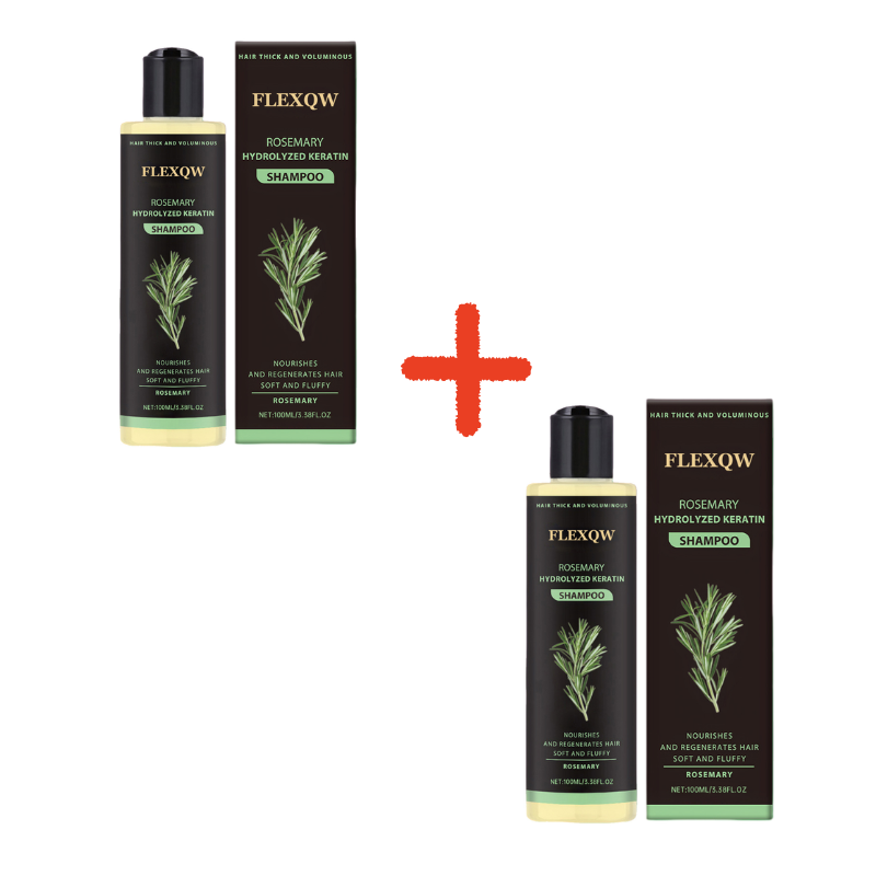 Rose® GlowShampoo 1+1 GRATIS: Natuurlijk Keratine Herstel Diepe Hydratatie En Stralende Glans Glow Shampoo