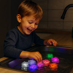Ledsen™ CubeLights: Waterdicht Veelkleurig Knipperend Gloeiend Kubus Lichten