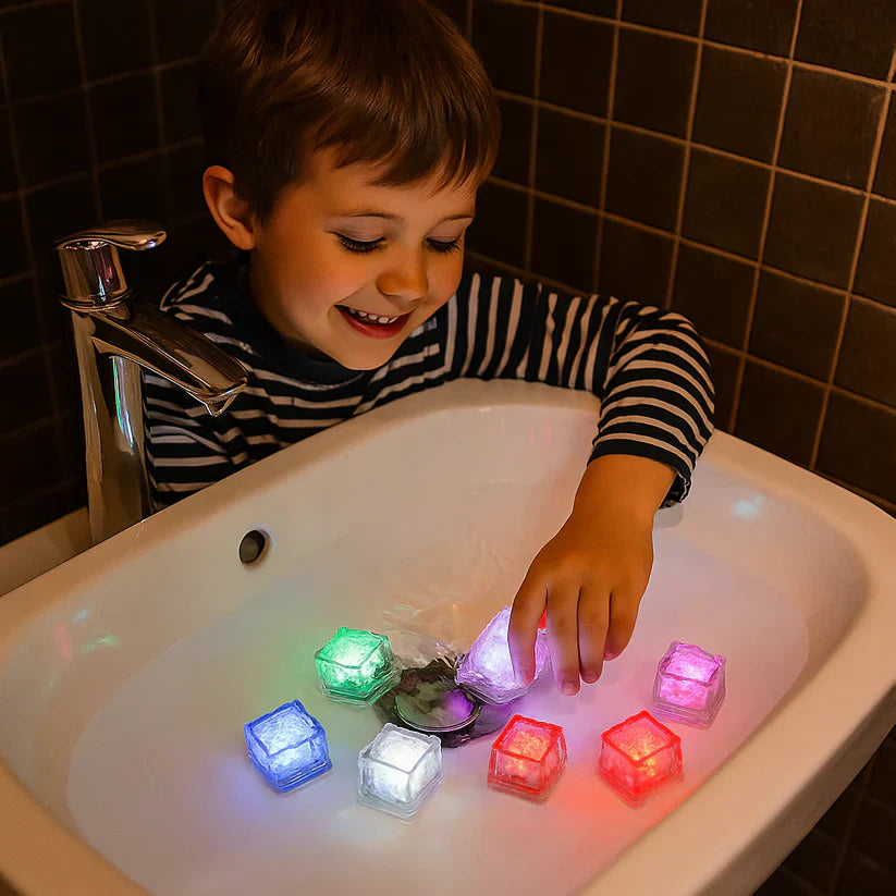 Ledsen™ CubeLights: Waterdicht Veelkleurig Knipperend Gloeiend Kubus Lichten