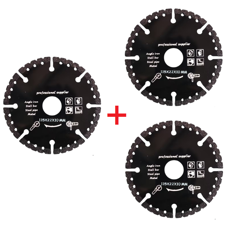 MultiDisc 1+2 GRATIS - Sterke Prestaties Duurzaam Multi-Materiaal Snijdisk