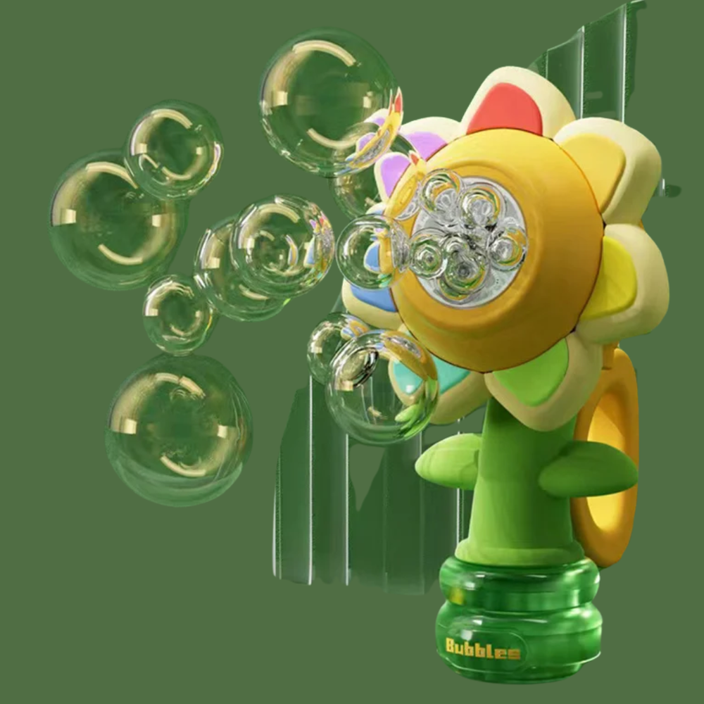 Kletshuts™ SunflowerBubble - Automatische Zonnebloem Bubbel Blazer Machine Speelgoed