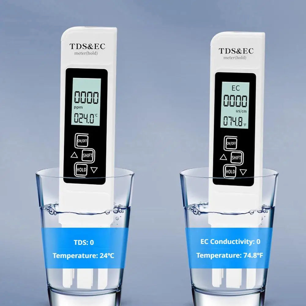 Globetrek° WaterTester 1+1 GRATIS: Instant Zuiverheidsdetectie Waterkwaliteits Tester Tool