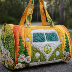 Icone™ DuffleBag: Levendige Hippie Stijl Multifunctionele Reis Duffel Tas