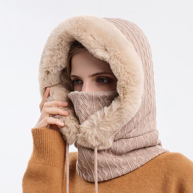Icone™ Winter Bontmuts Sjaal Masker