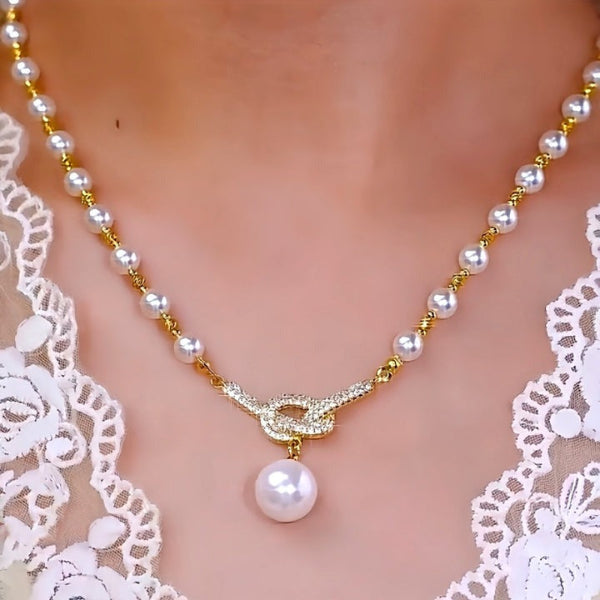 Jewelance™ PearlNecklace 1+1 GRATIS: Vrouwen Elegante Parel Kraal Ketting