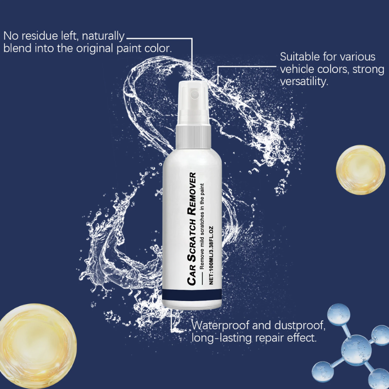 Cleaner Pro° ScratchRemover 1+1 GRATIS:Snelle Reparatie Autokrassenverwijderaar Spray