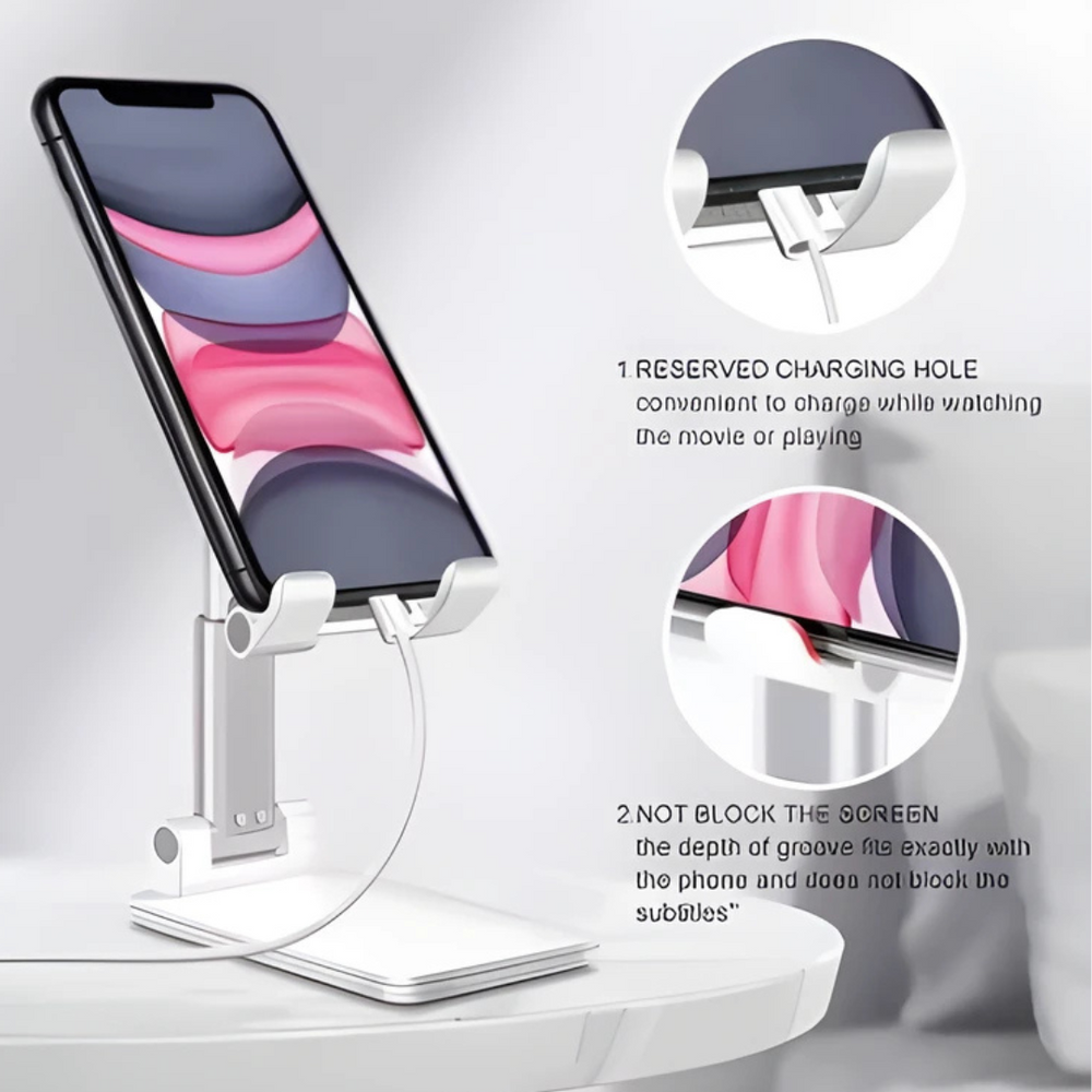 Holder360° PhoneStand 1+1 GRATIS: Universele Tablet En Telefoon Standaard Houder