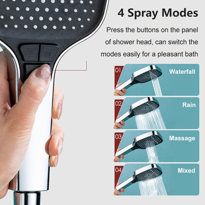 Globetrek° AquaShower: Handdouche Met Hoge Druk En Waterbesparing