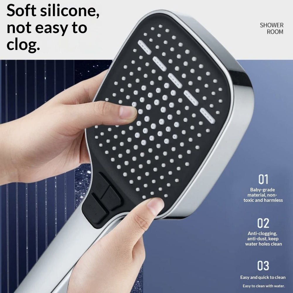 Globetrek° AquaShower: Handdouche Met Hoge Druk En Waterbesparing