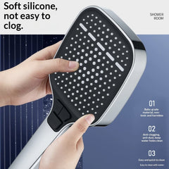 Globetrek° AquaShower: Handdouche Met Hoge Druk En Waterbesparing