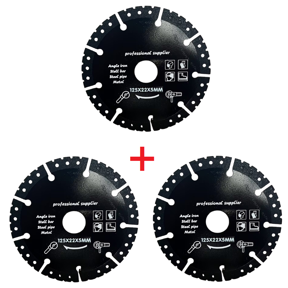 MultiDisc 1+2 GRATIS - Sterke Prestaties Duurzaam Multi-Materiaal Snijdisk