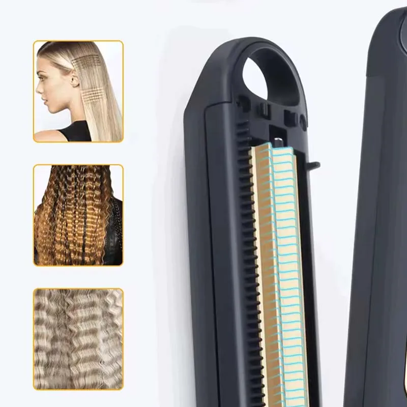 Rose® HairCrimper: Snelle Verwarming Direct Volume Haar Krimptang Styling Tool