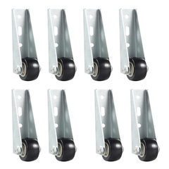 Globetrek° CasterWheels 4+4 GRATIS: Ruimtebesparende Zware Casterwielen