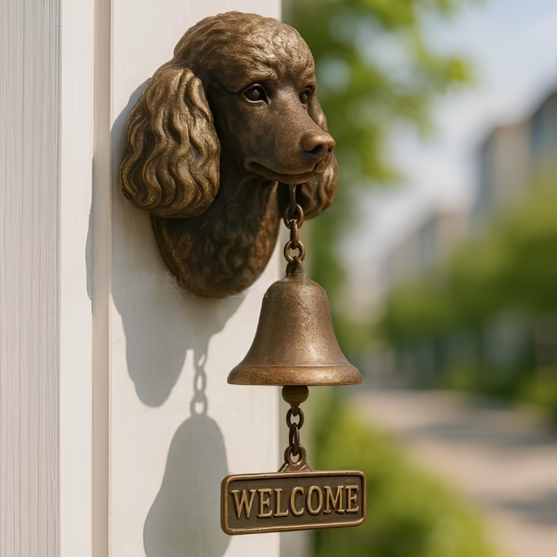 DogDoorbell – Charmante Rustieke En Vintage Stijl Decor Welkom Thuis Honddeurbel