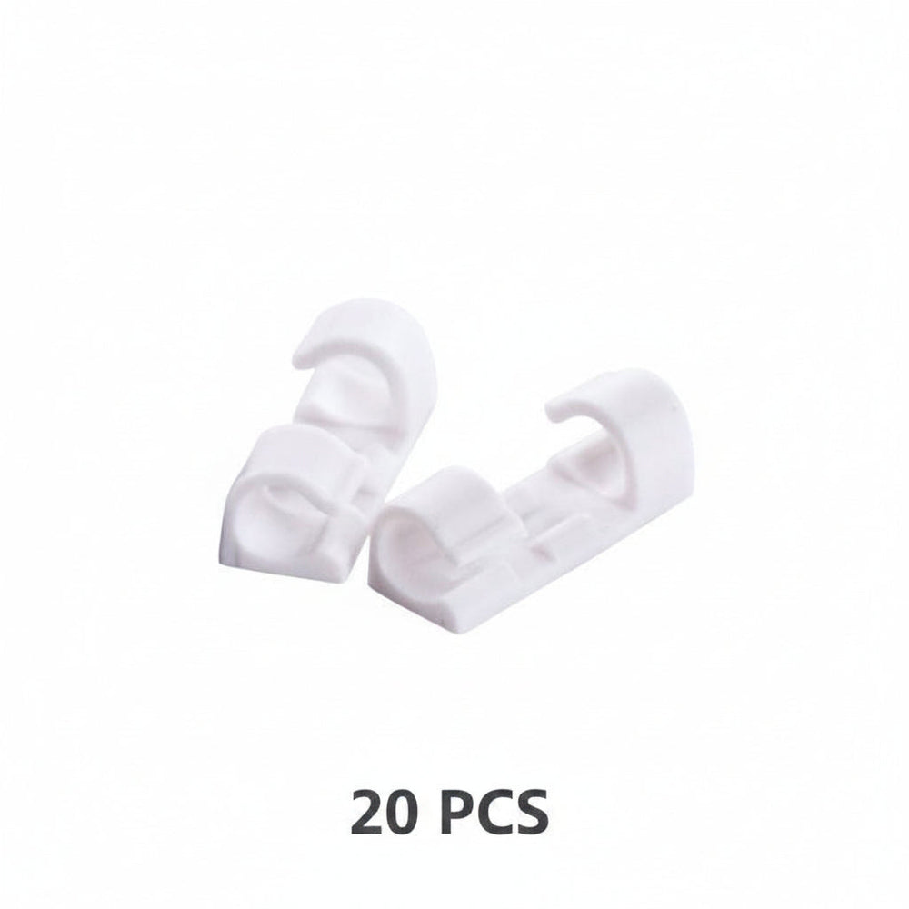 GlideHold® WireClamps 1+1 GRATIS: Zelfklevende Eenvoudige Kabelorganisatie Draadklemmen